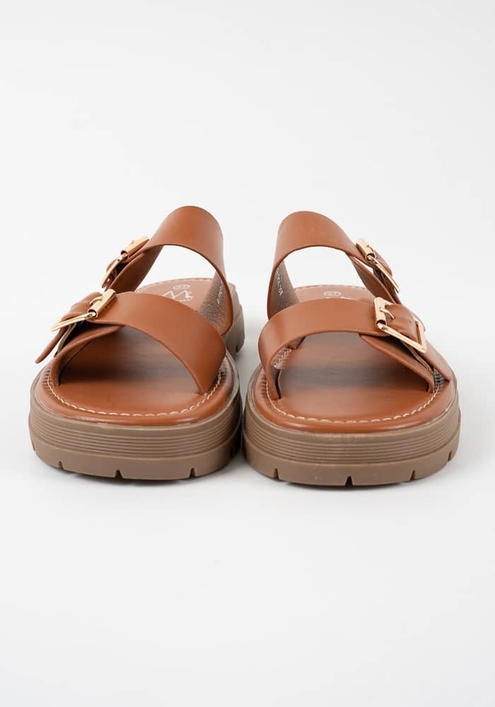 Γυναικειο Flatform Καμελ κωδ:17F0-22