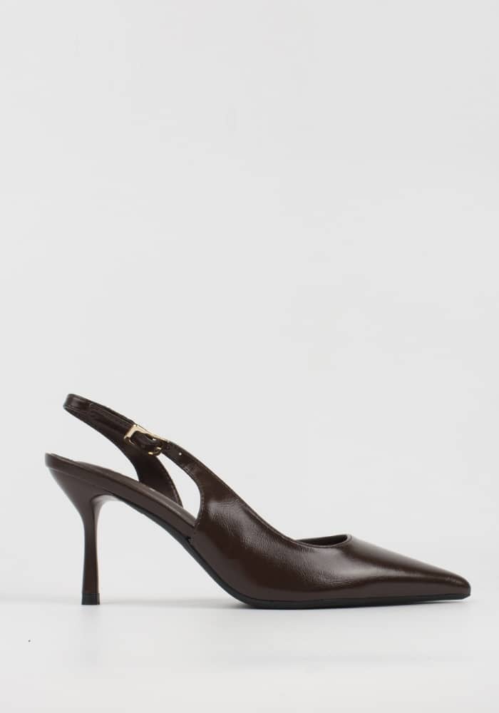 Γυναικεία SLINGBACK Καφέ κωδ:4193