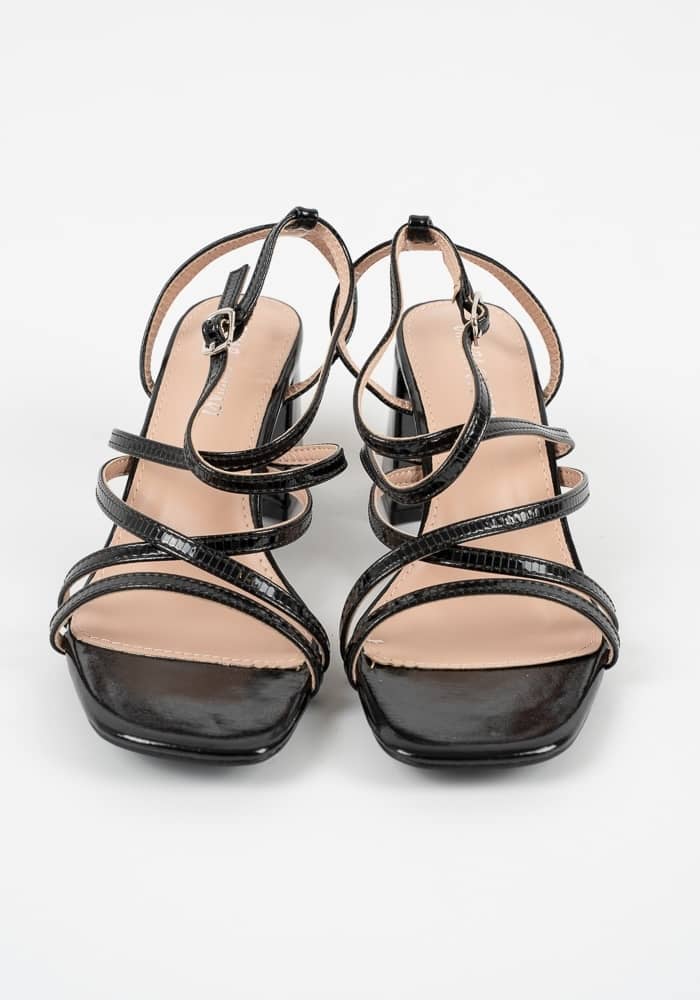 Πέδιλο Μαύρο Δερματίνη κωδ:A1-103