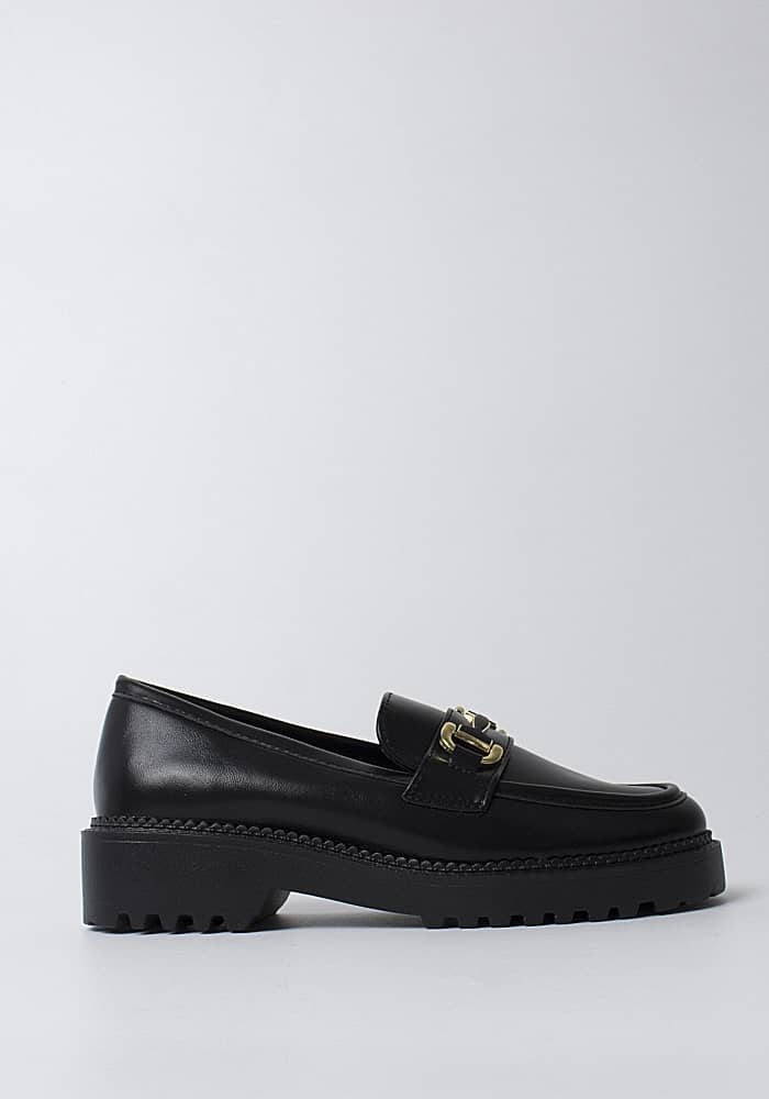 Γυναικείο Loafer Μαυρο Δερματίνη κωδ:AC006