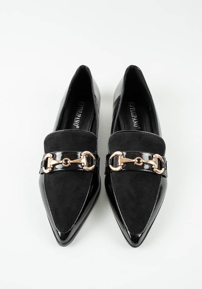 Γυναικείο Μοκασινι Μαυρο Suede κωδ:AC5F-D2782-01