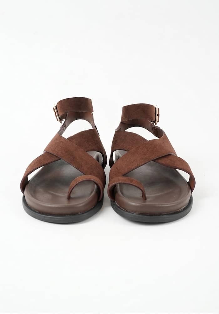Γυναικειο Flatform Καφε κωδ:D-184