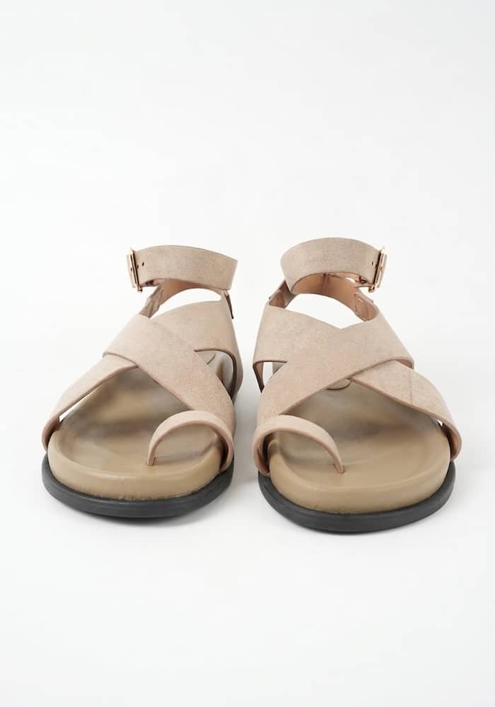 Γυναικειο Flatform Χακι κωδ:D-184