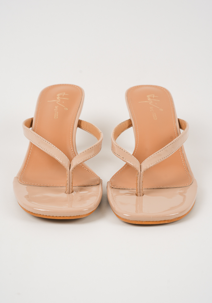 Γυναικείο Mule Nude κωδ:88249