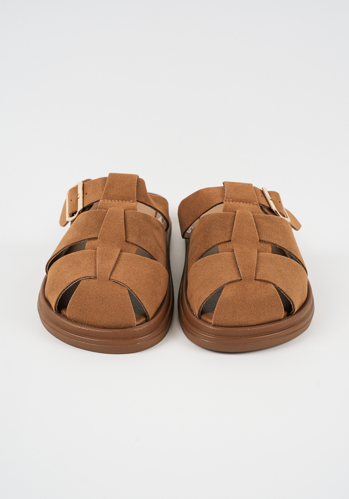 Γυναικείο Σανδάλι Κάμελ κωδ:DM560