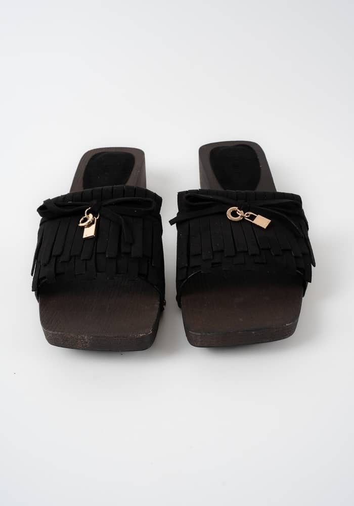 Γυναικείο Clogs Μαυρο κωδ:D-110