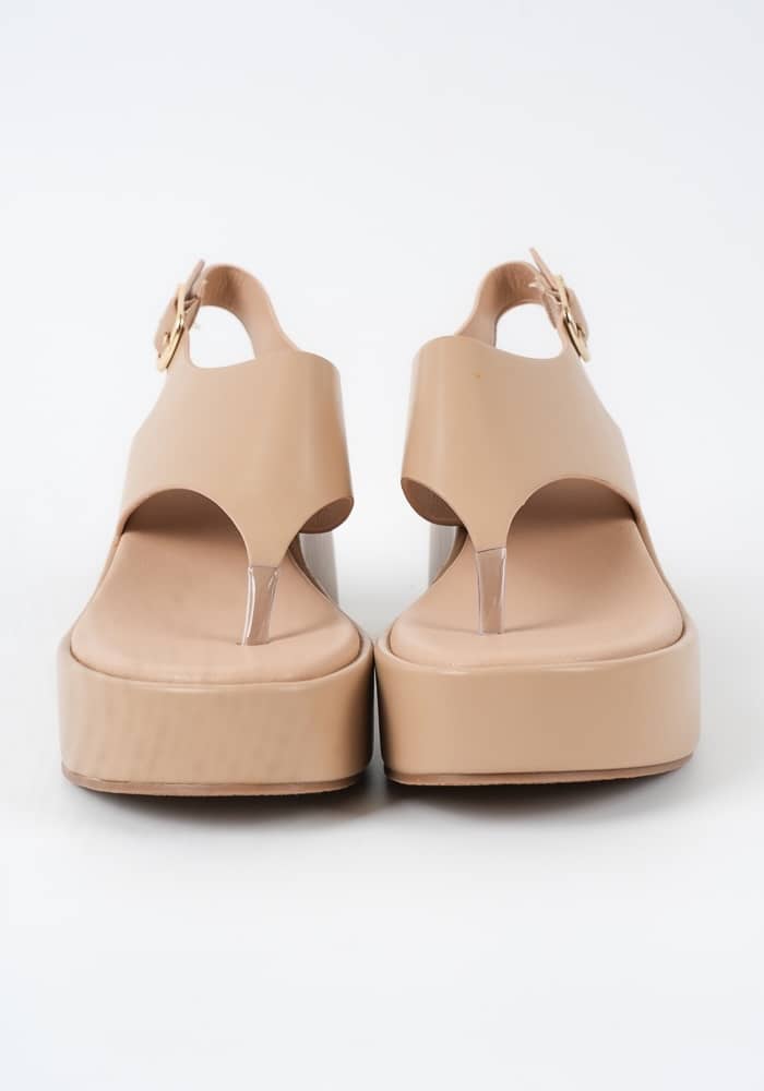 Γυναικειο Flatform Χακι Δερματινη κωδ:JD953-16
