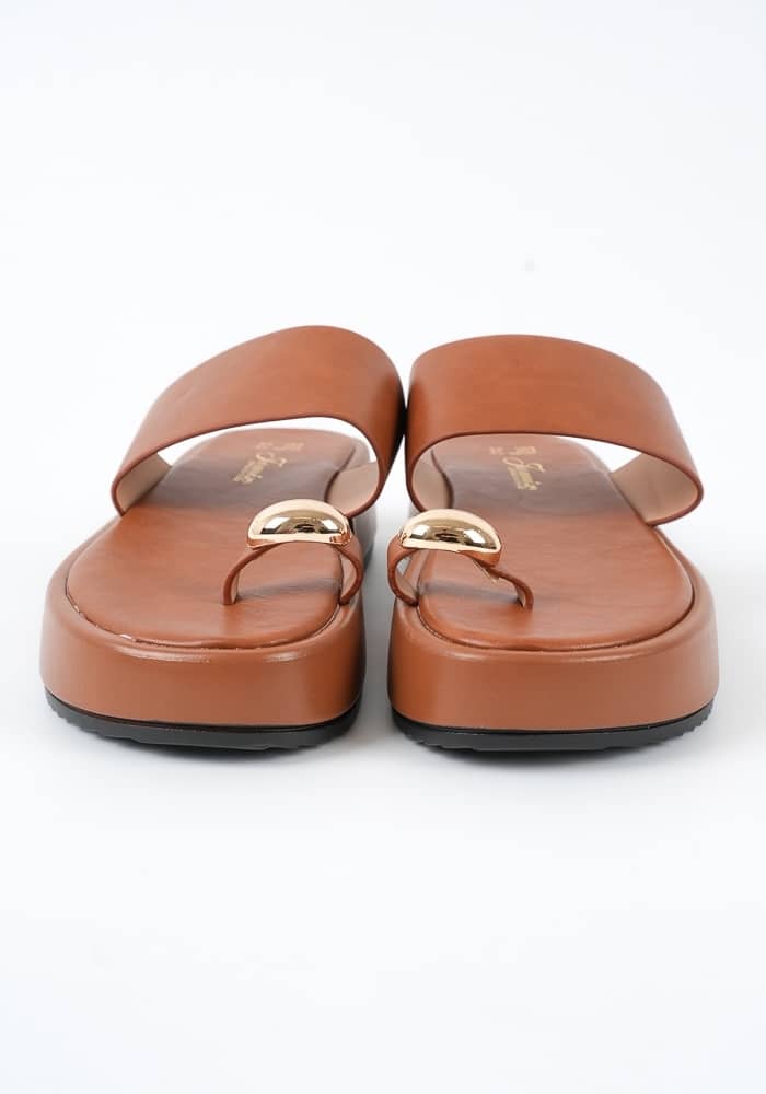 Γυναικειο Flatform Καμελ κωδ:WWC260336