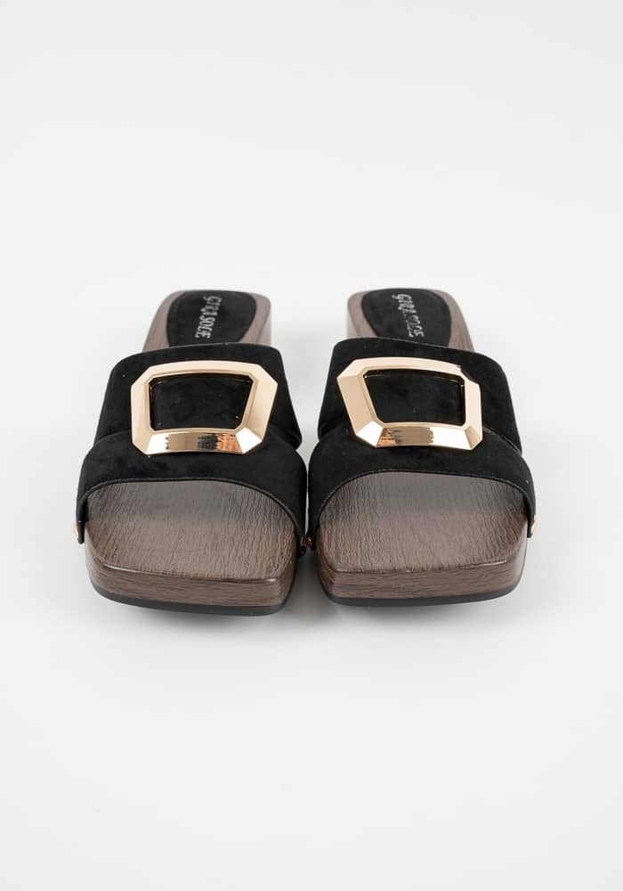 Γυναικείο Clogs Μαύρο κωδ:TH-85