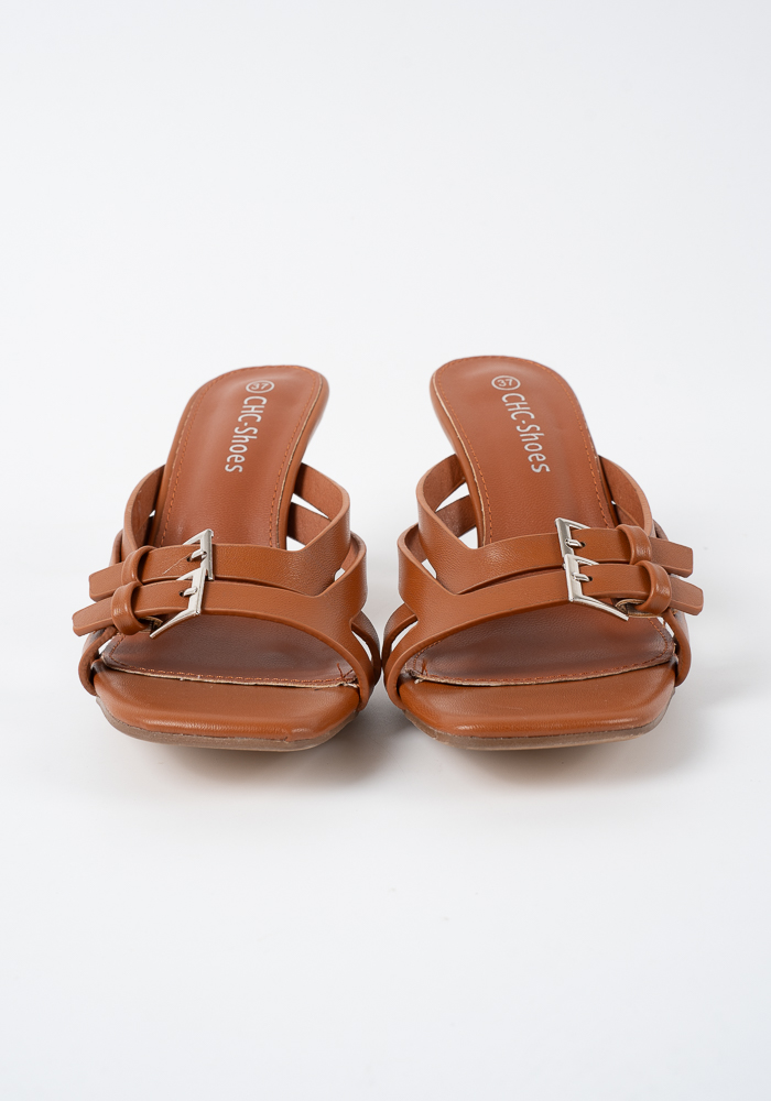 Γυναικείο Mule Καμελ κωδ:JL-001