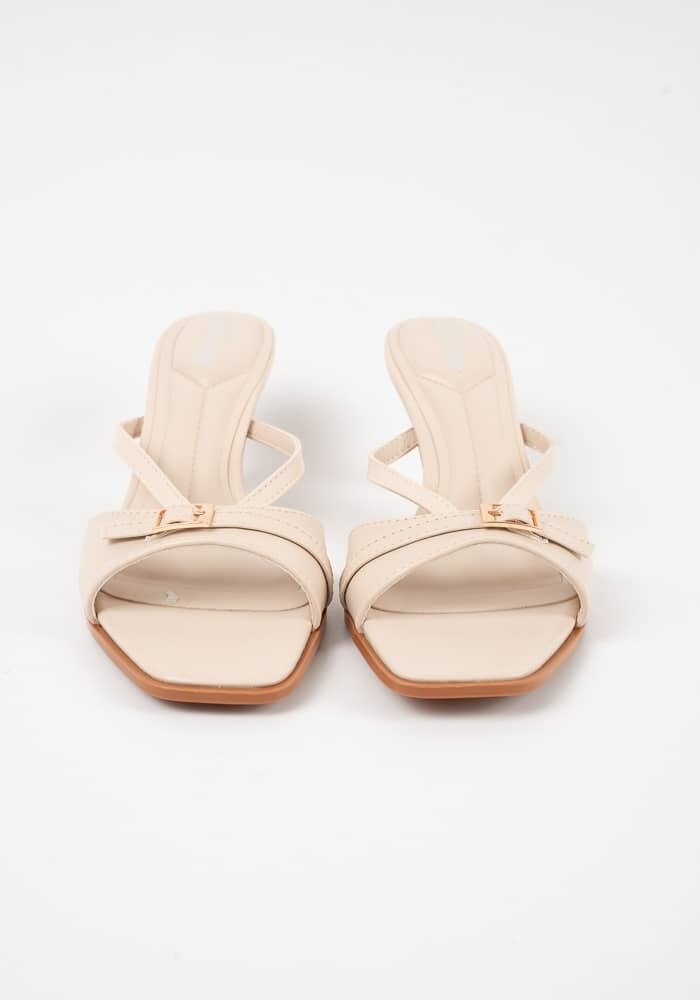 Γυναικείο Mule Μπεζ κωδ:BL123