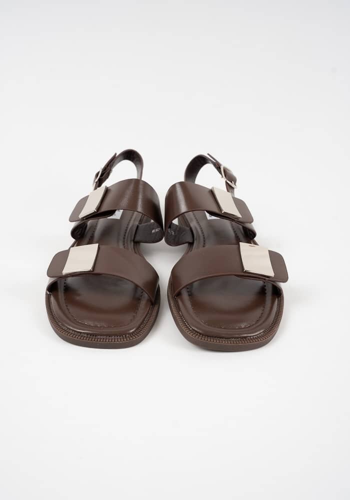 Γυναικειο Σανδάλι Καφέ Δερματινη κωδ:MS105