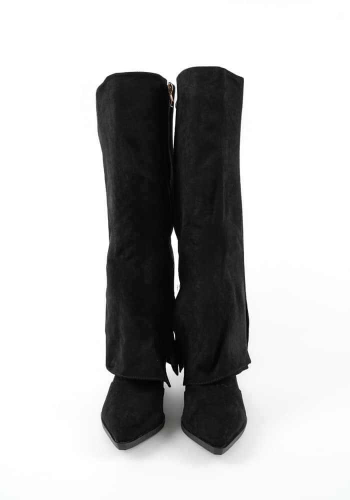 Γυναικεία Μπότα Μαύρη κωδ:588-50