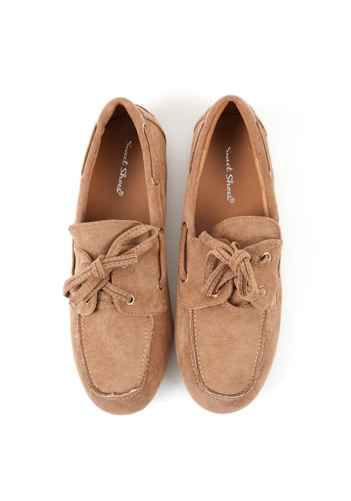 Γυναικείο Μοκασινι Χακι Suede κωδ:9756