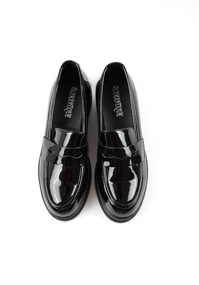 Γυναικείο Loafer Μαυρο Δερματίνη κωδ:Y9616