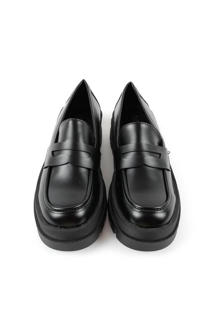 Γυναικείο Loafer Μαυρο Δερματίνη κωδ:YL258