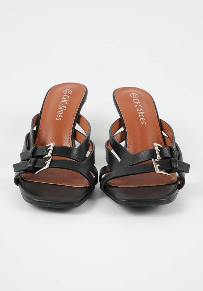 Γυναικείο Mule Μαύρο κωδ:JL-001