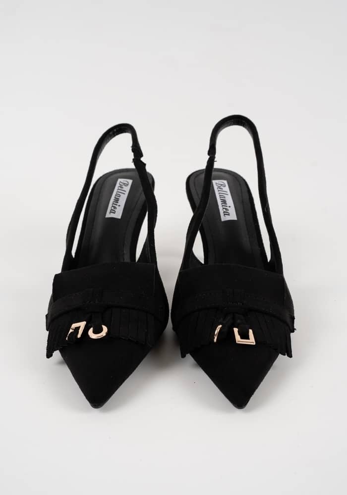 Γυναικεία Γόβα Μαυρη κωδ:Q0331