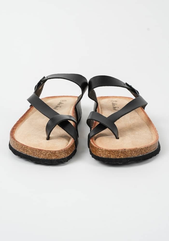 Γυναικείο Flatform Μαυρο Δέρμα κωδ:CM-213