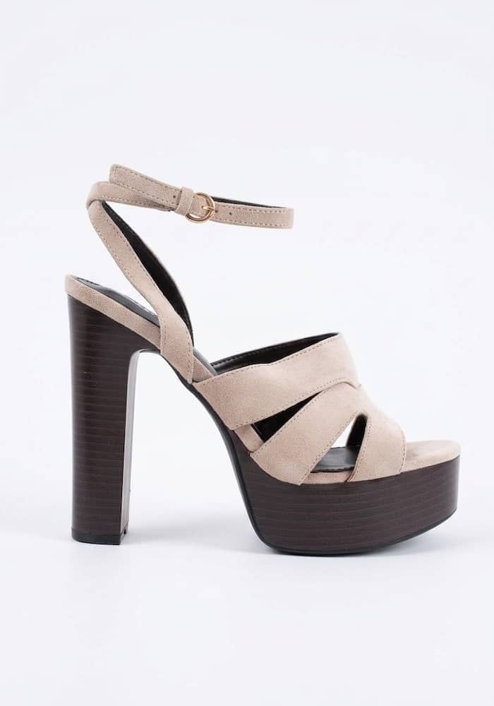 Πέδιλο Χακί Δερματίνη κωδ:E0539