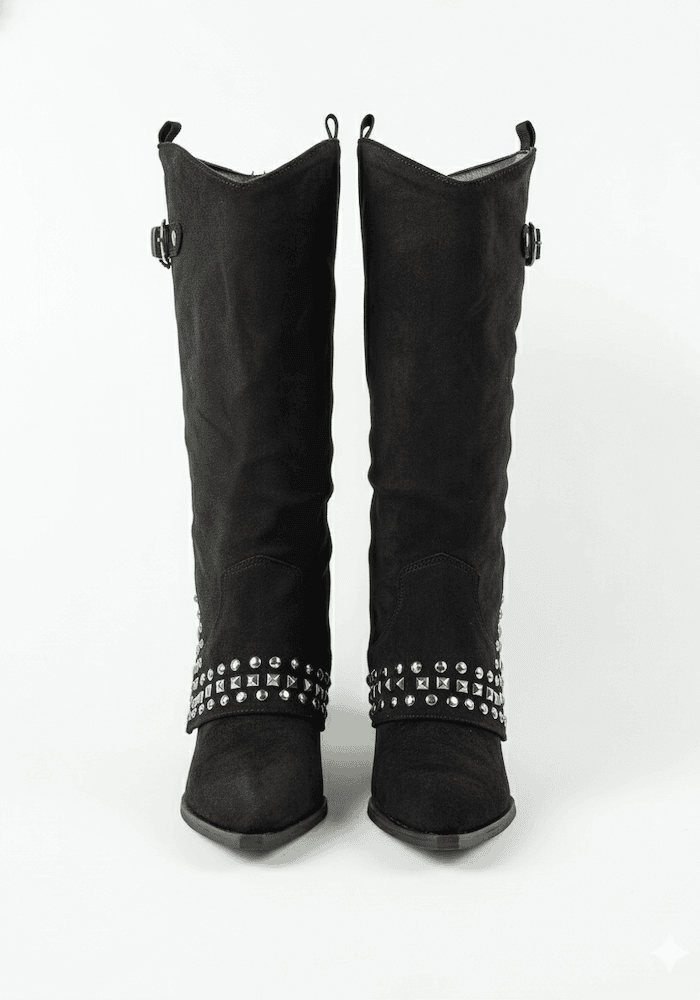 Γυναικεία Μποτα Μαυρη κωδ:D8260