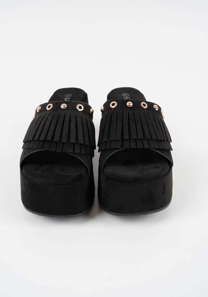 Γυναικειο Flatform Μαύρο κωδ:HF-61